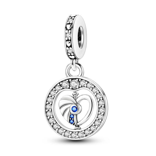 Charm Coraz√≥n y Ojo Turco