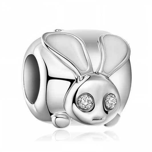 Charm Abalorio de Conejito