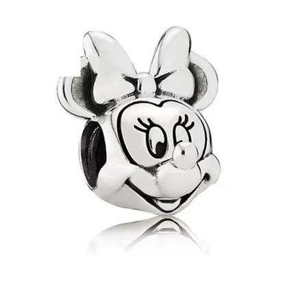 Charm Mini Mouse Plateada
