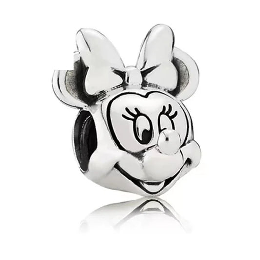 Charm Mini Mouse Plateada