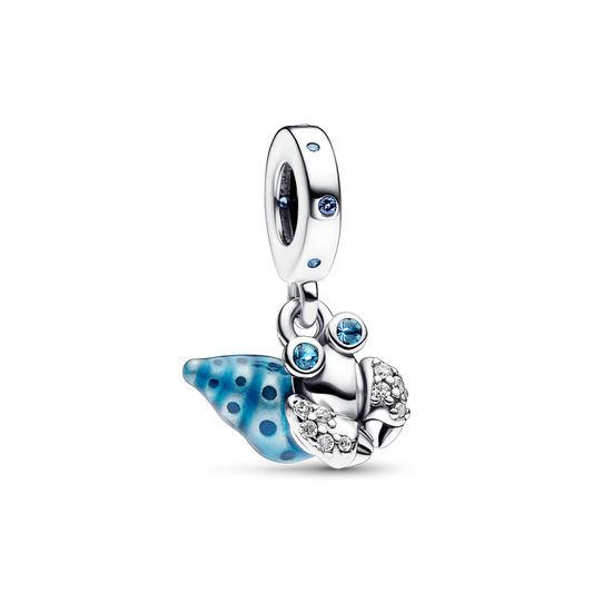 Charm Caracol de Mar Azul