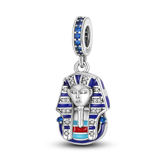 Charm Cabeza Egipcia Diamantada