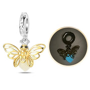 Charm Luciérnaga Amarilla Fluorescente