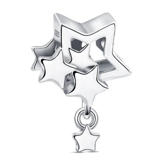 Charm Estrellas Plata