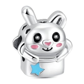 Charm Conejito y Estrella Azul